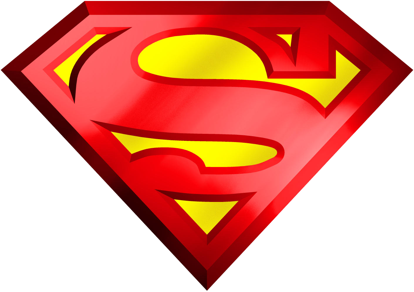 Superman Logo Transparent Png - Superman, Transparent background PNG HD thumbnail