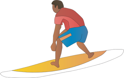Surfing Png Clipart - Surfing, Transparent background PNG HD thumbnail