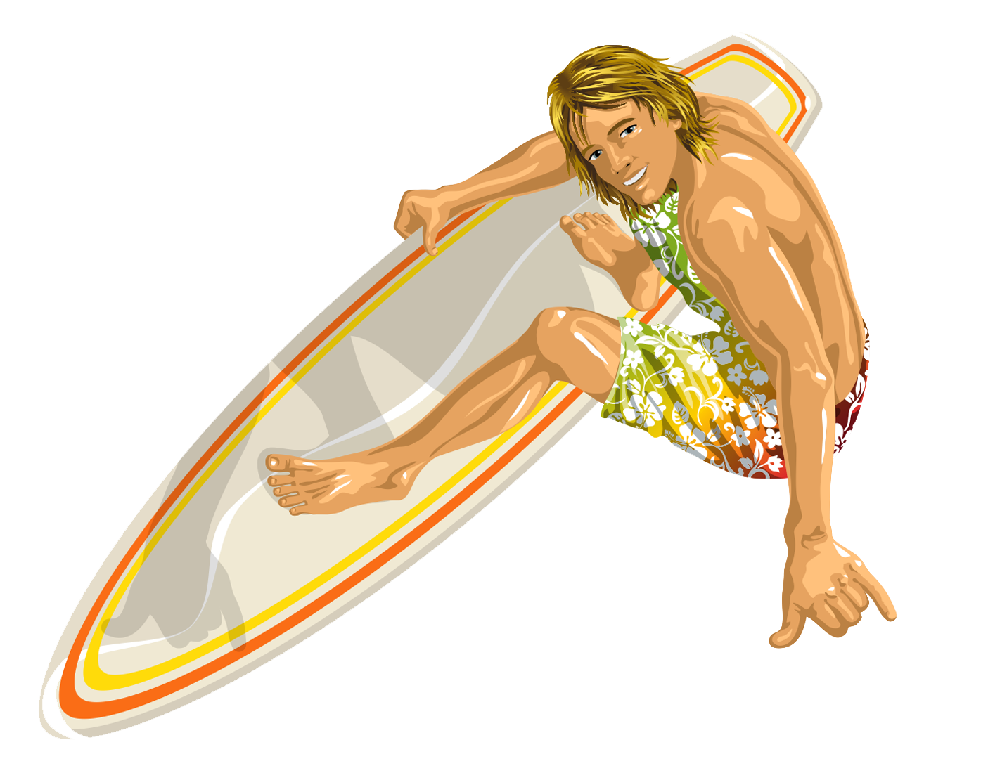 Download PNG image - Surfing 