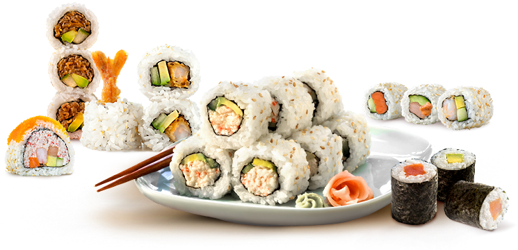 Sushi Roll Png - Sushi Maki, Transparent background PNG HD thumbnail