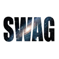 Texto png SWAG Glitter by Dan
