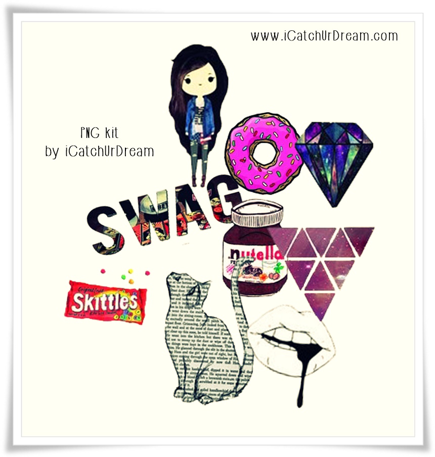 Texto png SWAG Glitter by Dan