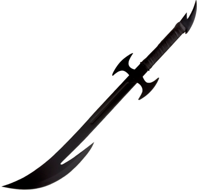 Black Sword Psd68167.png - Sword Black And White, Transparent background PNG HD thumbnail