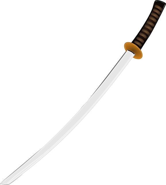 Japan Samurai Sword Png Image - Sword, Transparent background PNG HD thumbnail