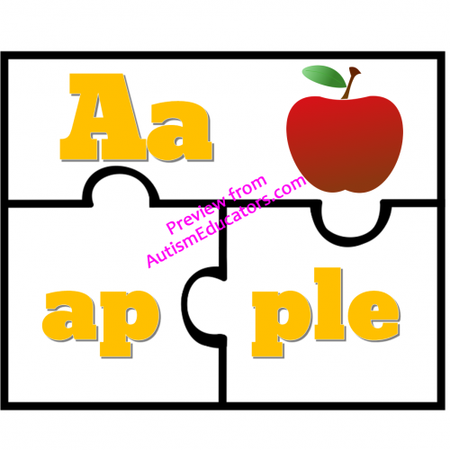 Two Syllables Words Puzzles - Syllables, Transparent background PNG HD thumbnail