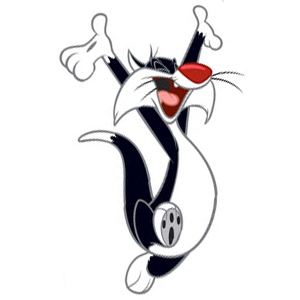File:excited Sylvester.png - Sylvester, Transparent background PNG HD thumbnail
