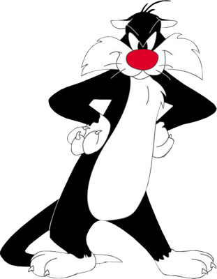 File:sylvester Cat Cartoon Psd12937.png - Sylvester, Transparent background PNG HD thumbnail