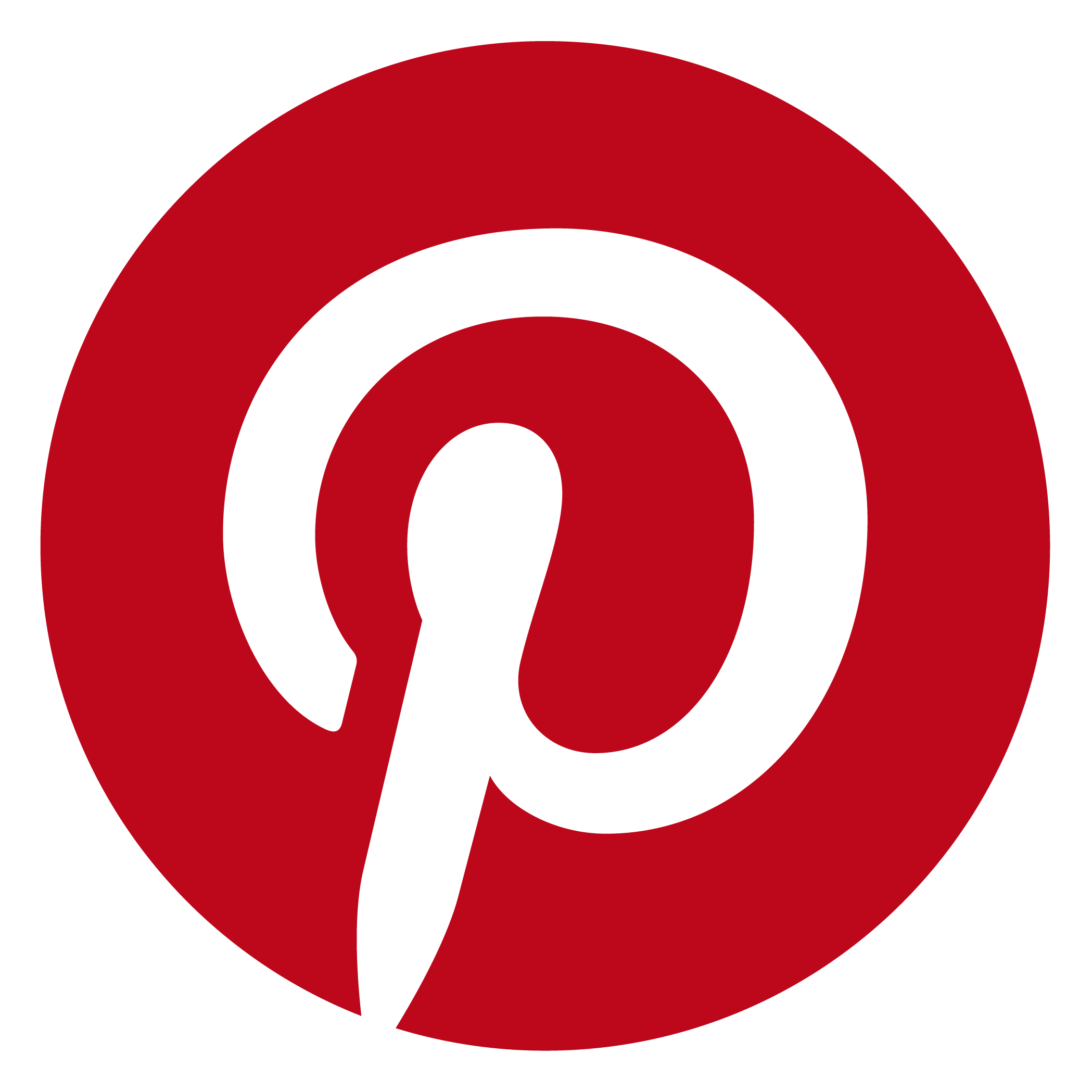 Pinterest Logo - Symbol Vector, Transparent background PNG HD thumbnail