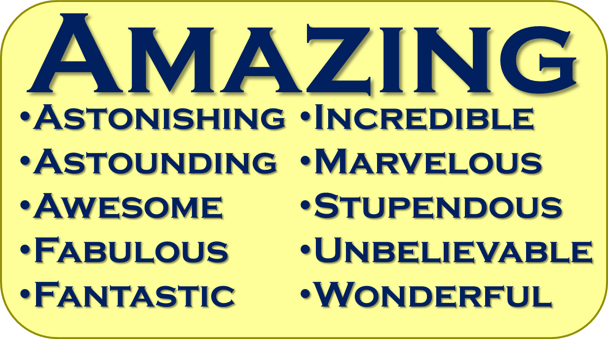 Synonyms For Amazing - Synonym, Transparent background PNG HD thumbnail