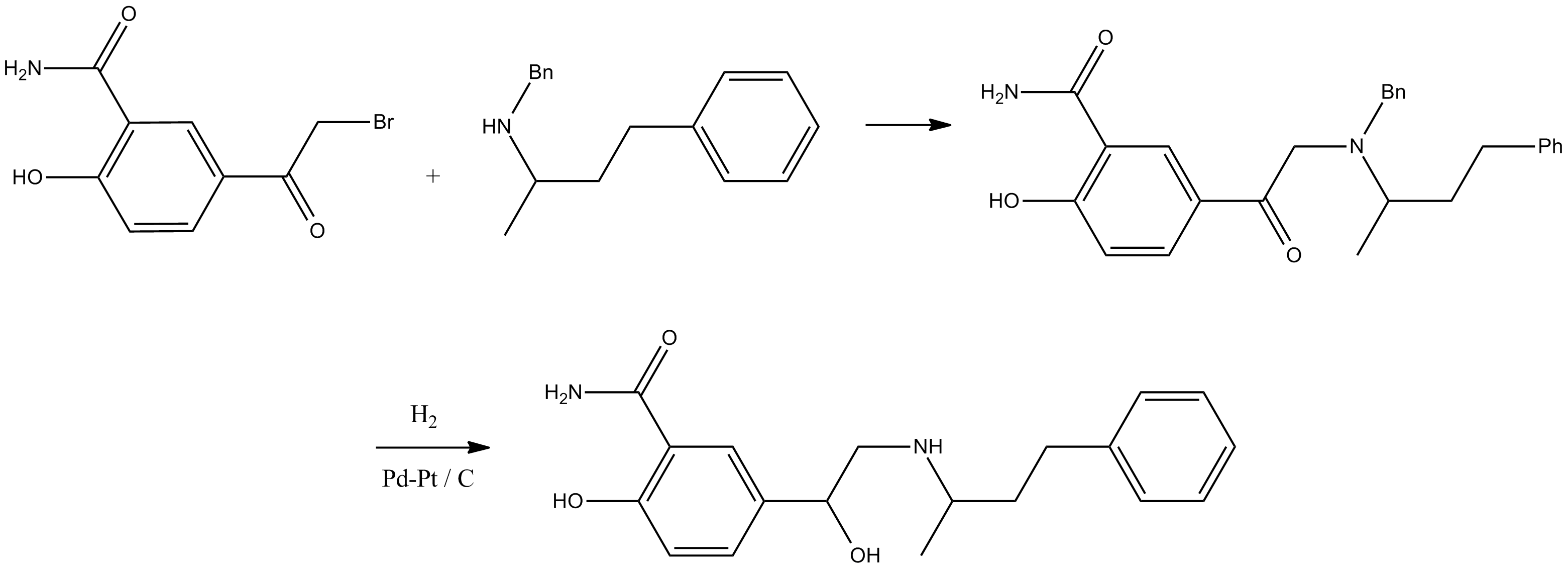 File:Labetalol synthesis.png, Synthesis PNG - Free PNG