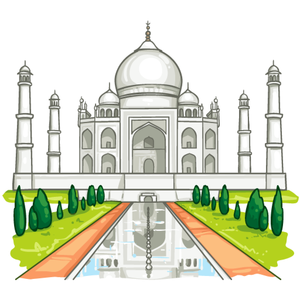 Taj Mahal Png Photos - Taj Mahal, Transparent background PNG HD thumbnail