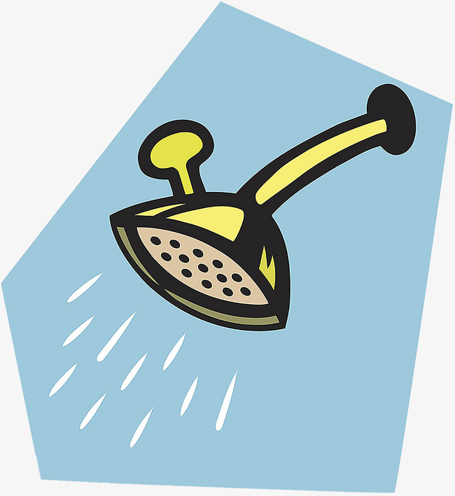 Shower Head Vector, Take A Shower, Vector Cartoon, Shower Head Png Image And - Take A Shower, Transparent background PNG HD thumbnail