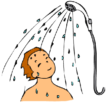 Take A Shower Clipart - Take A Shower, Transparent background PNG HD thumbnail