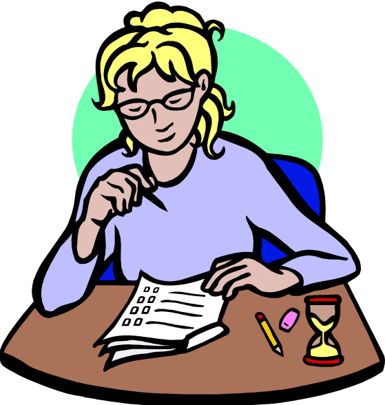 Test Taking Clipart #1 - Taking A Test, Transparent background PNG HD thumbnail