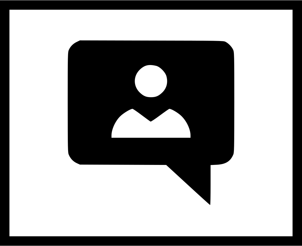 Chat Talk Sms Person Friend Profile Comments - Talk To A Friend, Transparent background PNG HD thumbnail