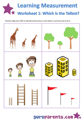 Tall Short Worksheets Kindergarten   Google Search - Tall And Short Objects, Transparent background PNG HD thumbnail