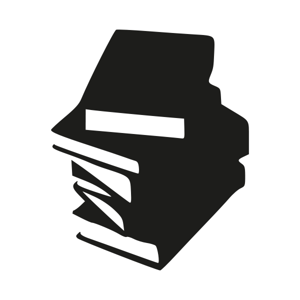 Tall Stack Of Books PNG Black And White - Owl Stack  Books Cli