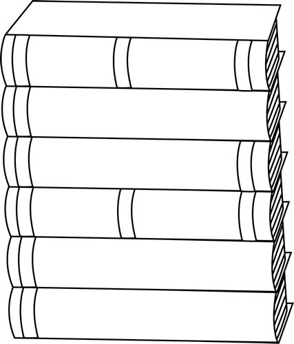 Stack Of Books Clip Art | Of Books Clip Art Image   Black And White Outline Of A Stack Of Books . Hdpng.com | Lions Are Loyal | Pinterest | Art Images, Outlines And Hdpng.com  - Tall Stack Of Books Black And White, Transparent background PNG HD thumbnail