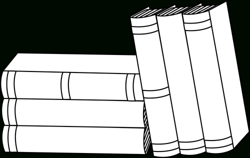 Stack Of Books Clip Art | Of Books Clip Art Image   Black And With Tall - Tall Stack Of Books Black And White, Transparent background PNG HD thumbnail
