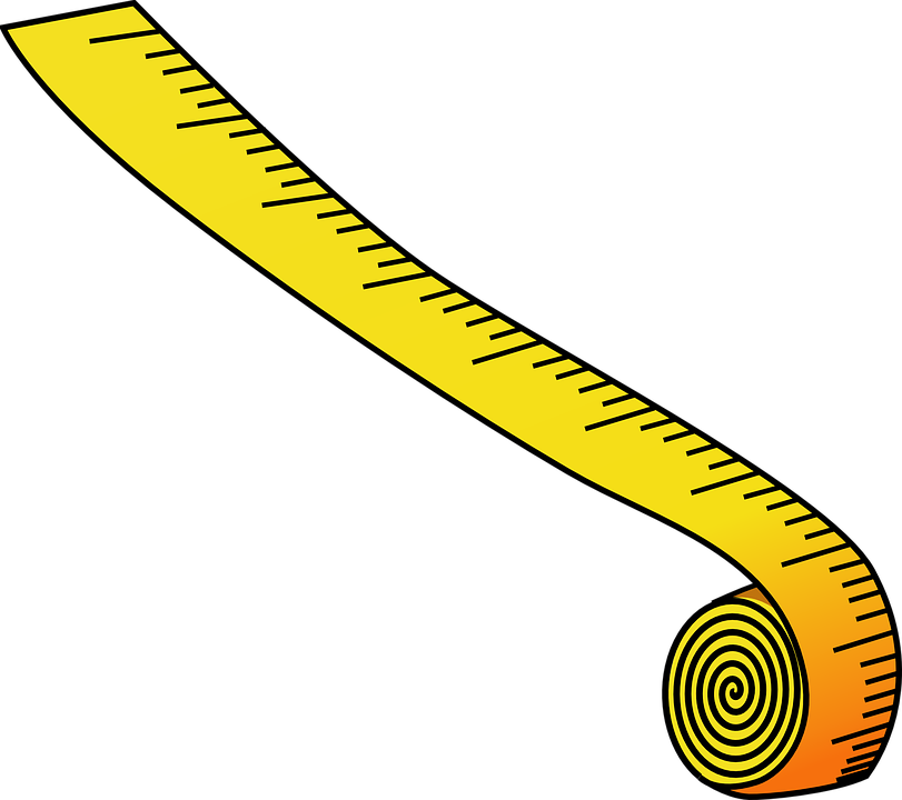 Measuring Tape Measurement Inches Metric Measure - Tape Measure Border, Transparent background PNG HD thumbnail