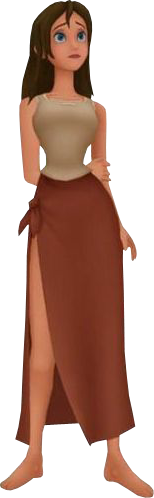 Jane Appears In Deep Jungle World In Kingdom Hearts. She Is On An Expedition Into The Jungle In Search Of Gorillas With Hunter Clayton. Like In The Film, Hdpng.com  - Tarzan And Jane, Transparent background PNG HD thumbnail