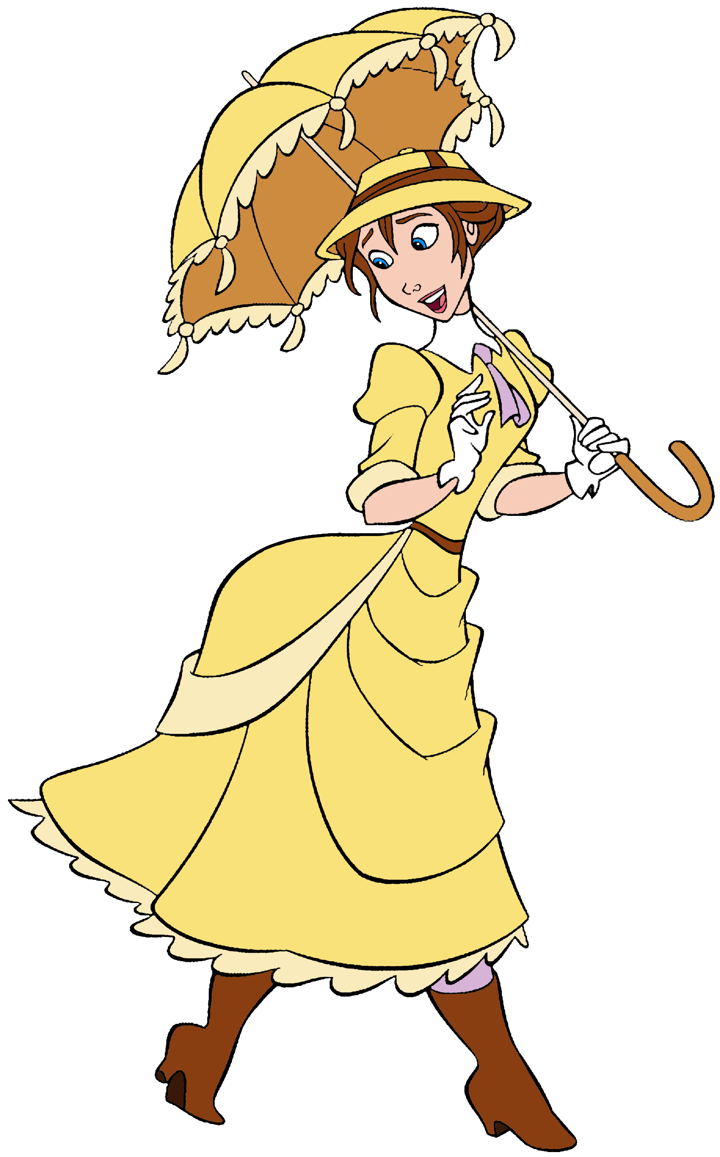 Tarzan And Jane Png - Jane Porter (Vector).png, Transparent background PNG HD thumbnail