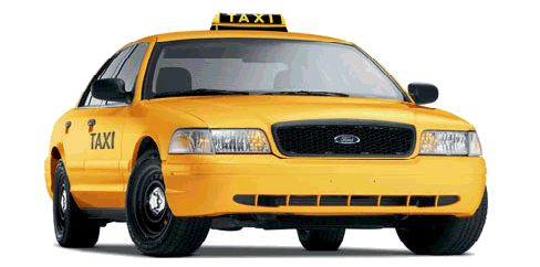 Taxi Cab High-Quality Png PNG