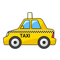 Taxi Cab Free Download Png Png Image - Taxi, Transparent background PNG HD thumbnail