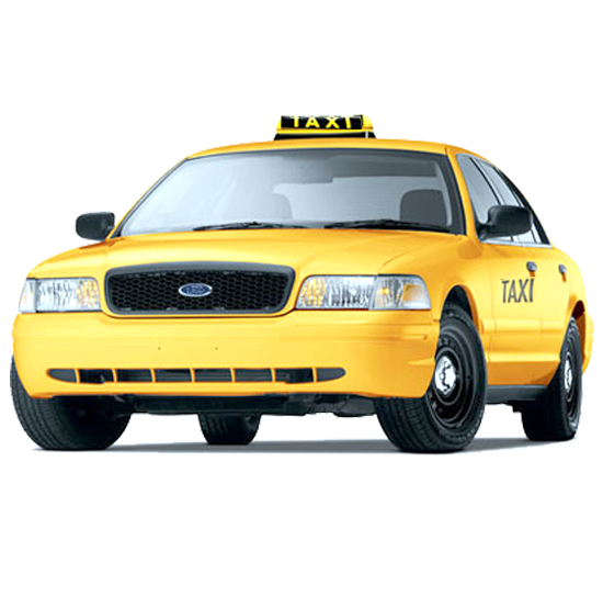 Taxi Cab High-Quality Png PNG