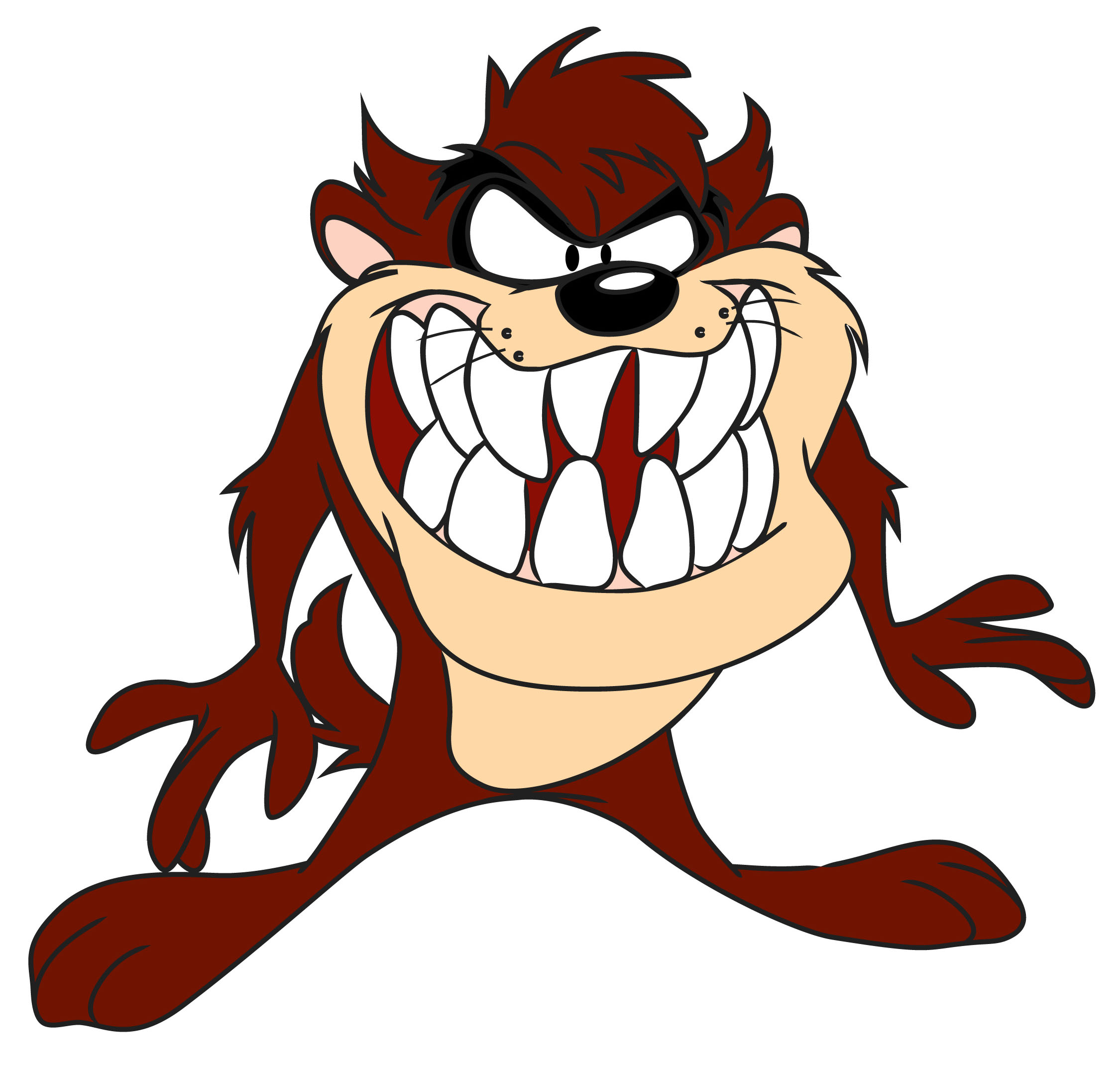 How To Draw Taz From Looney Tunes: 9 Steps (With Pictures) - Taz, Transparent background PNG HD thumbnail