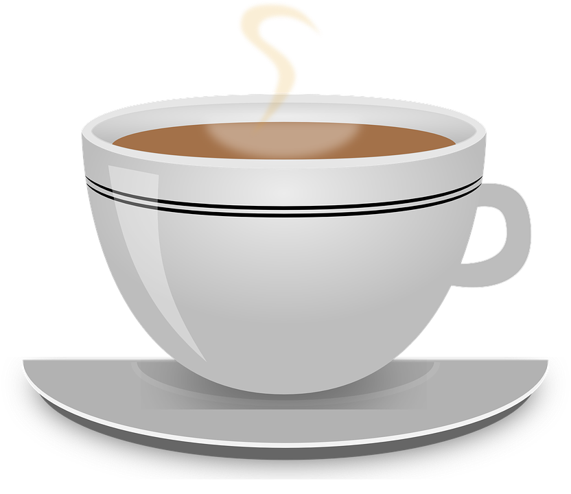 Cup Teacup Tea Hot Porcelain Steam Drink Coffee - Tea, Transparent background PNG HD thumbnail