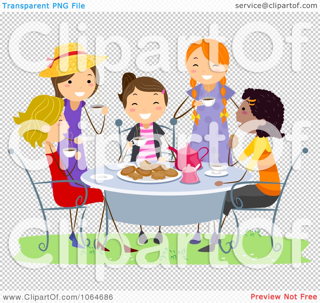 Tea party Cupcake Clip art - 