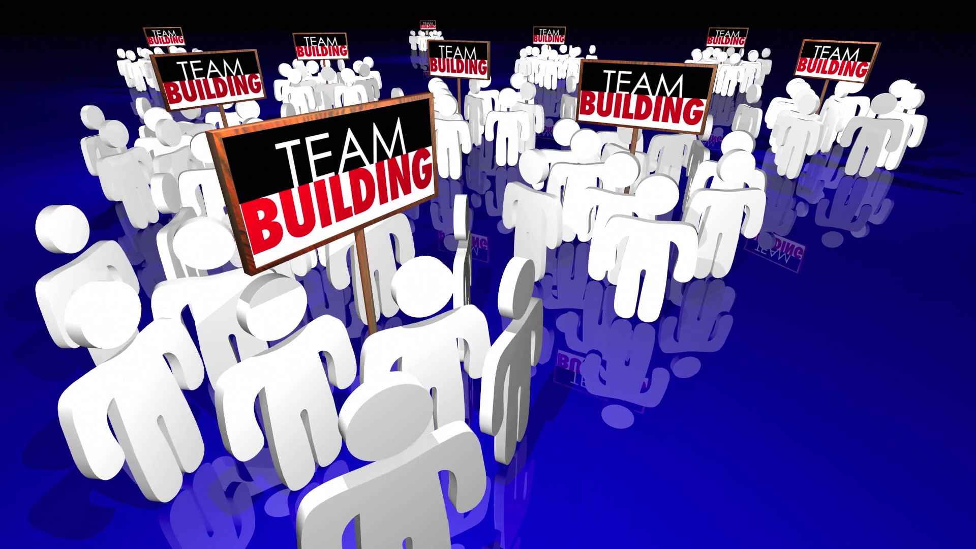 Team Building Groups People Signs Meeting Huddle 3 D Animation Motion Background   Videoblocks - Team Building, Transparent background PNG HD thumbnail