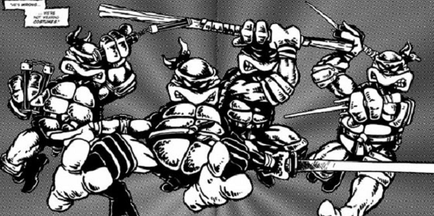 Teenage Mutant Ninja Turtles Png Black And White - Early Tmnt, Transparent background PNG HD thumbnail