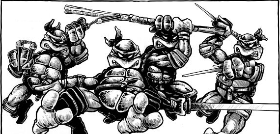 Teenage Mutant Ninja Turtles Png Black And White - No Caption Provided, Transparent background PNG HD thumbnail