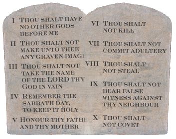 Ten Commandments Law Of The Heart - Ten Commandments, Transparent background PNG HD thumbnail