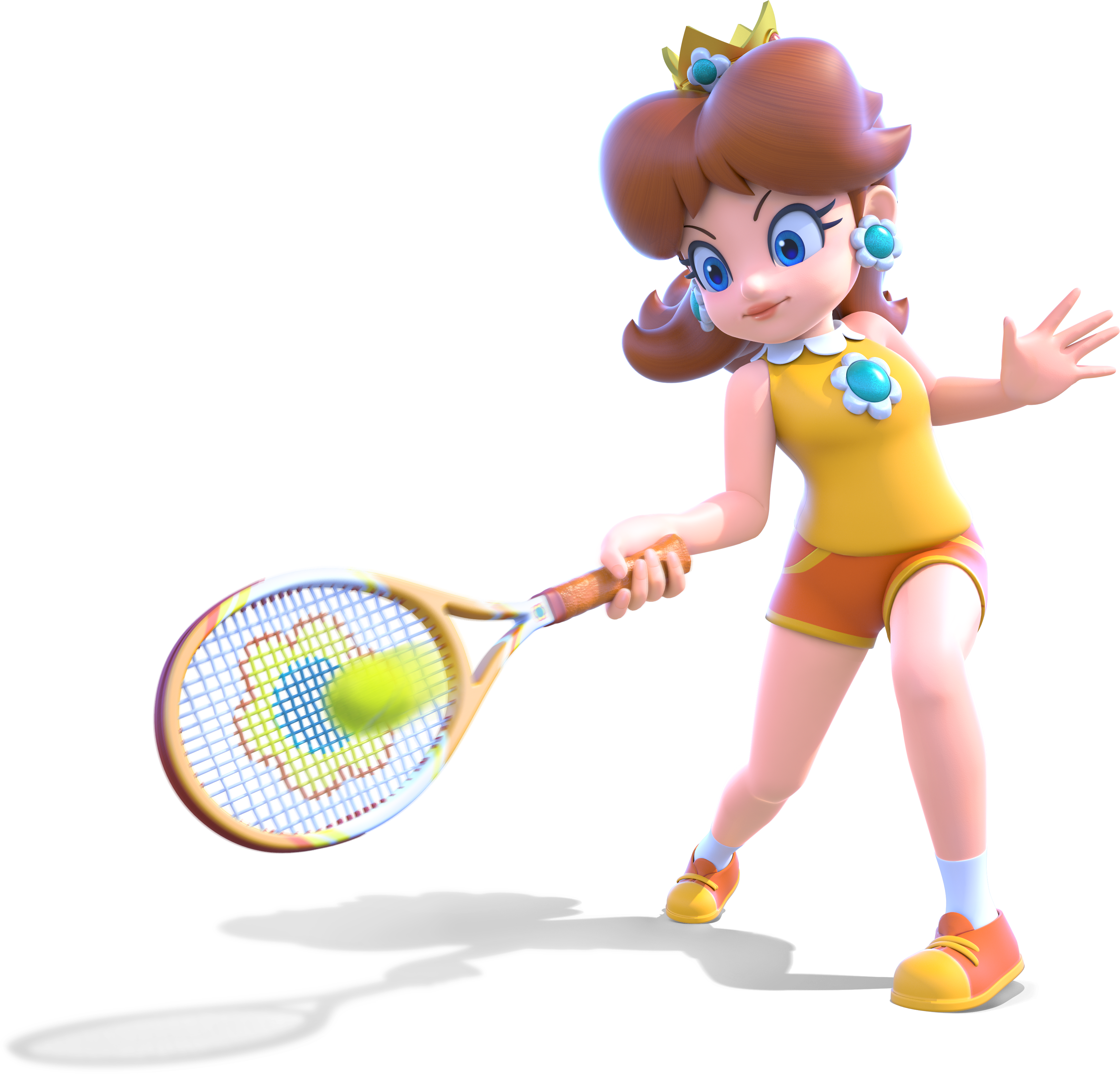 Imagedaisy Finally Got New Hd Artwork In Mario Tennis, And It Looks Great! - Tennis, Transparent background PNG HD thumbnail