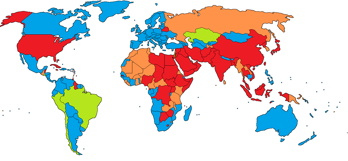 File:capital Punishment By Country Or Territory.png - Territory, Transparent background PNG HD thumbnail