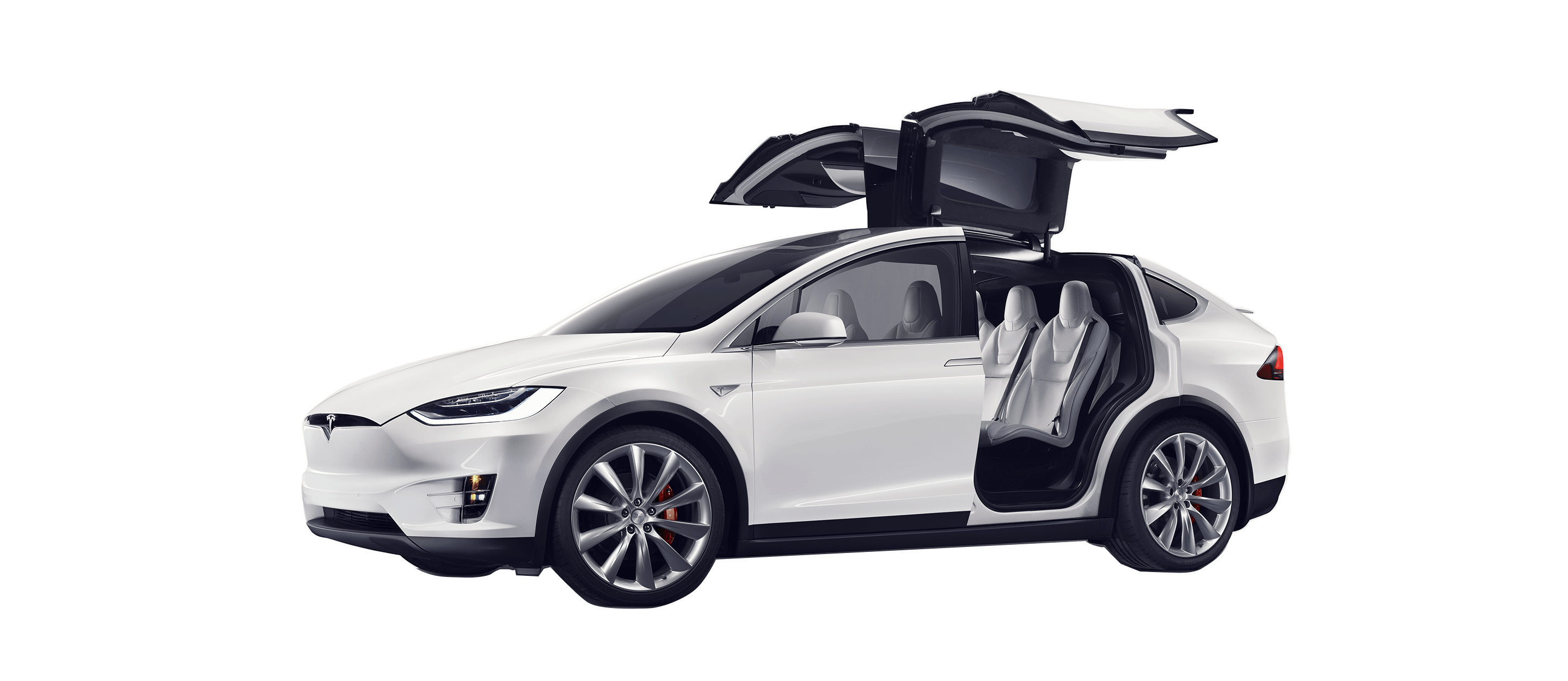 Model X - Tesla, Transparent background PNG HD thumbnail