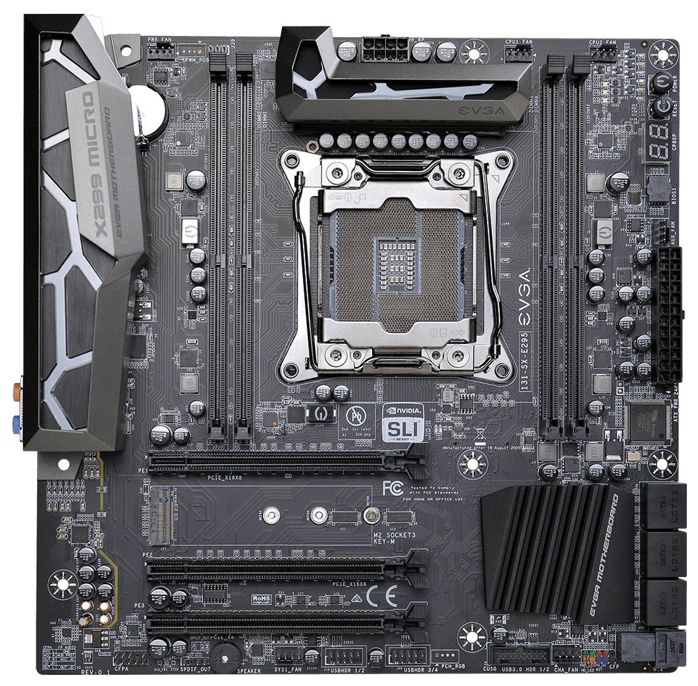 The Evga X299 Micro Packs Amazing Features Into A Matx Form Factor. Built To Offer No Compromises, The Evga X299 Micro Supports 4133Mhz Memory Speed, Hdpng.com  - Motherboard, Transparent background PNG HD thumbnail