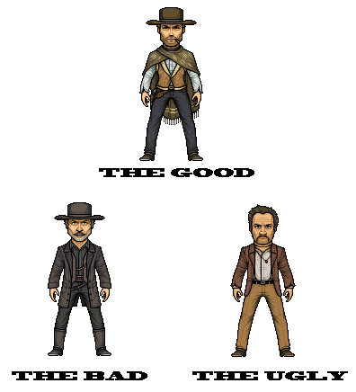 The Good The Bad And The Ugly By Alexmicroheroes Hdpng.com  - The Good The Bad And The Ugly, Transparent background PNG HD thumbnail