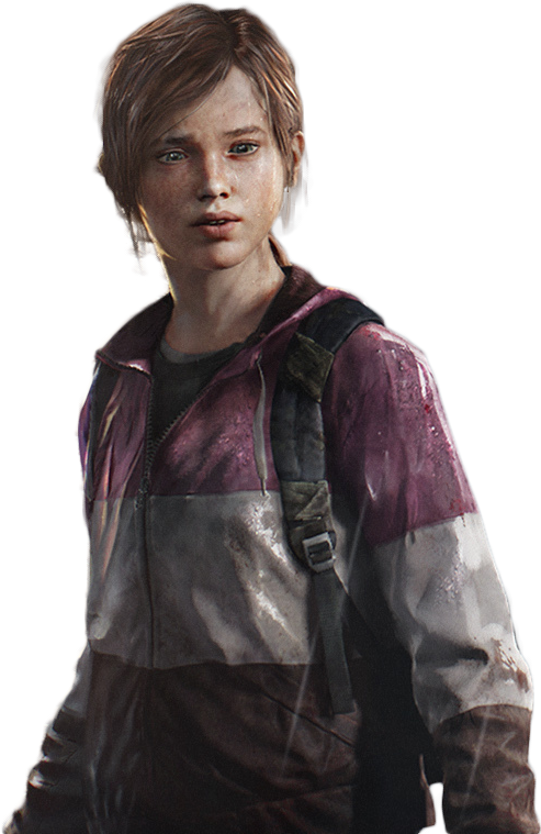 Ellie.png - The Last Of Us, Transparent background PNG HD thumbnail