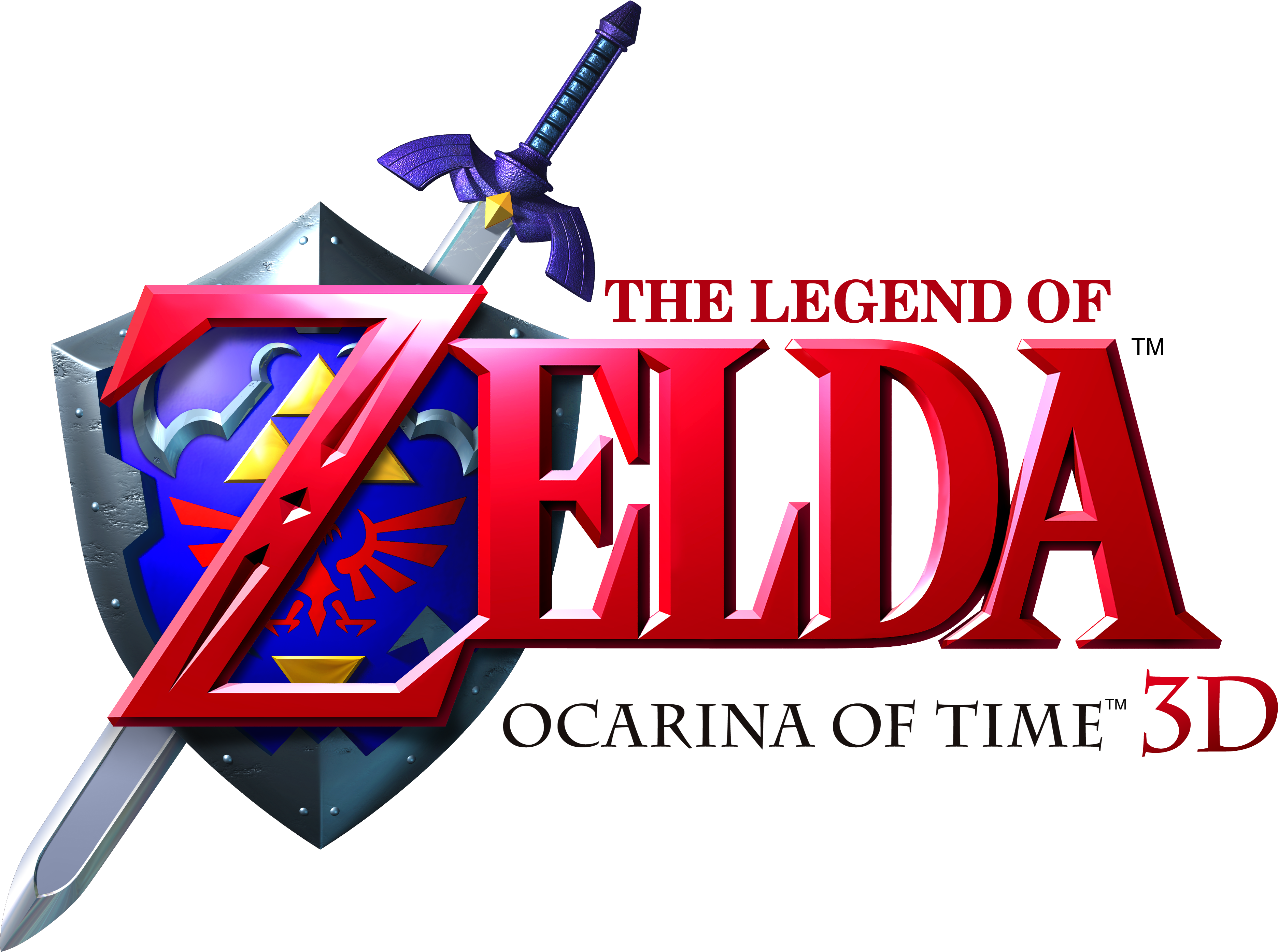 The Legend Of Zelda   Ocarina Of Time 3D (Logo).png - The Legend Of Zelda, Transparent background PNG HD thumbnail