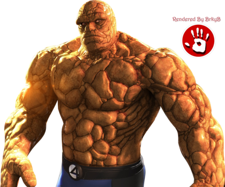The Ting Fantastic Four.png The Thing Image By Moody_Starrs1 - Thing, Transparent background PNG HD thumbnail