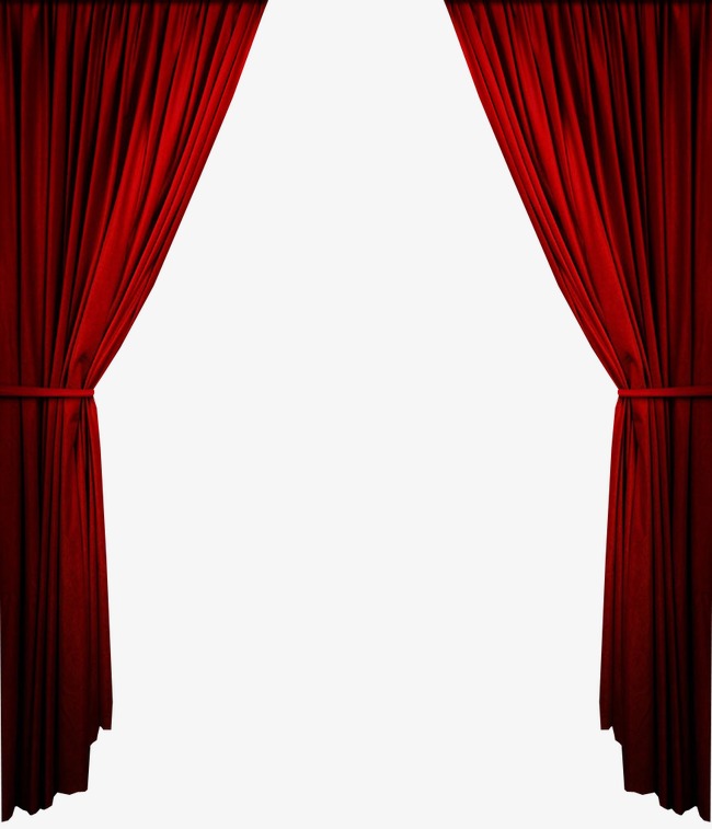 Red Curtain, Red, Curtain, Background Png Image - Theater Stage, Transparent background PNG HD thumbnail