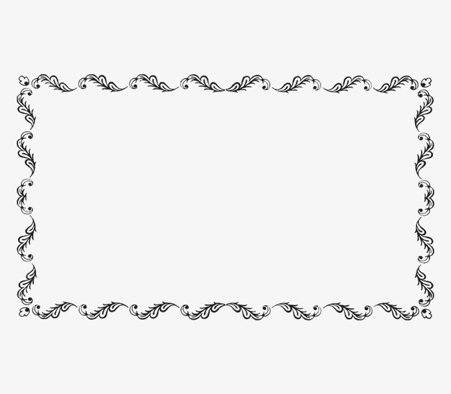 Thin Border, Frame, Thin, Black Png Image And Clipart - Thin Black And White, Transparent background PNG HD thumbnail