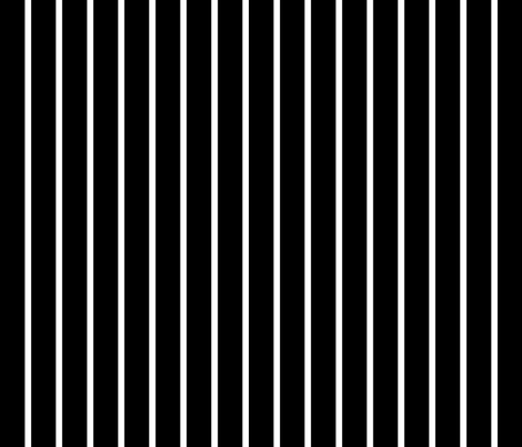 Thin Stripes White On Black Vertical Fabric By Sierra_Gallagher On Spoonflower   Custom Fabric - Thin Black And White, Transparent background PNG HD thumbnail