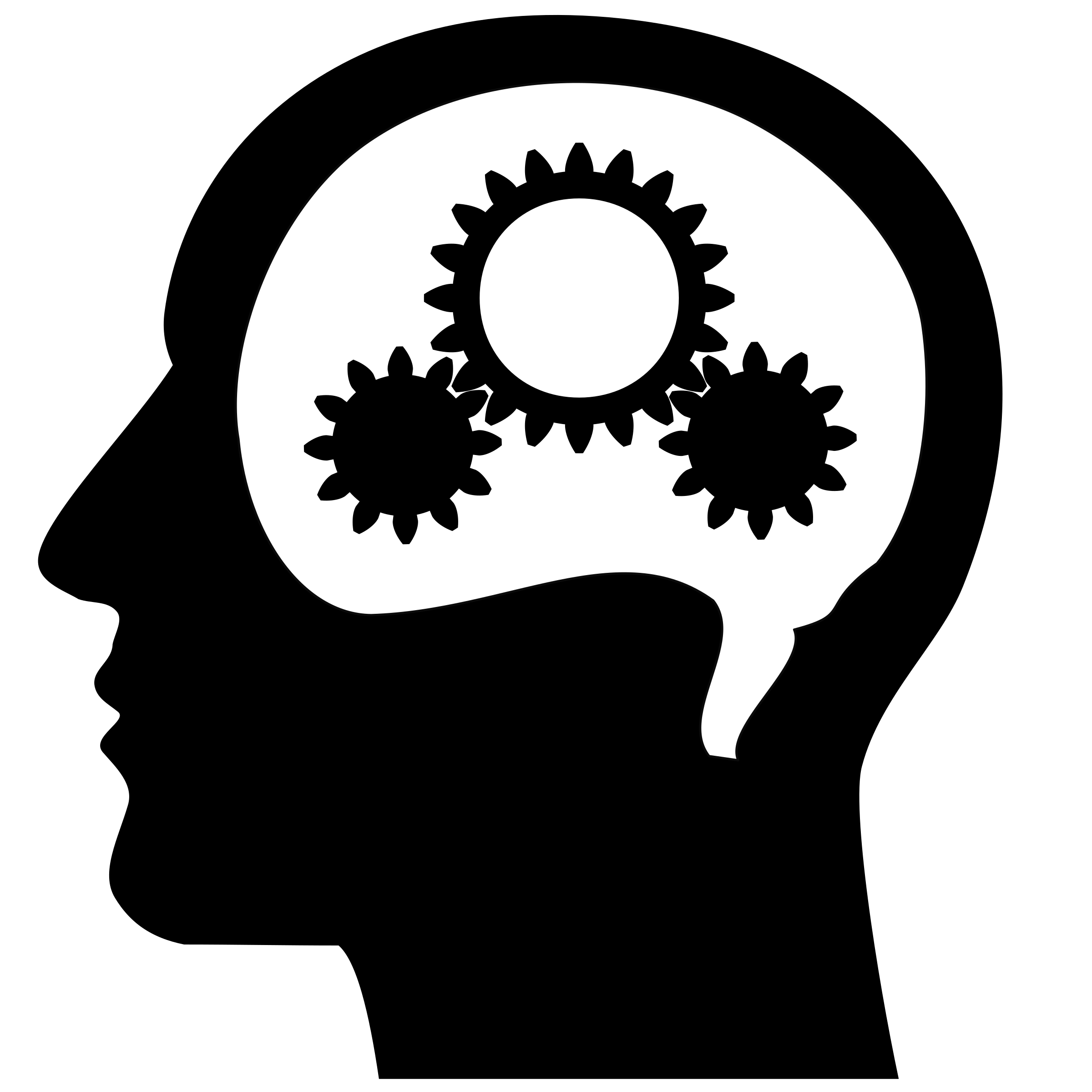 Thinking Brain Clipart 1 | Clipart Station Throughout Thinking Brain Clipart Black And White Hd 17239 - Thinking Brain, Transparent background PNG HD thumbnail