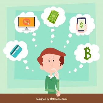 Man Thinking About Payment Methods - Thinking Child, Transparent background PNG HD thumbnail