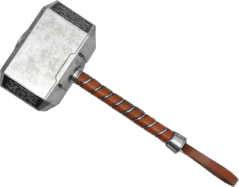 Load In 3D Viewer Uploaded By Anonymous - Thor Hammer, Transparent background PNG HD thumbnail